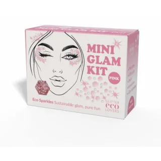 Glitter Eco Lovers Pink Mini Glam Kit