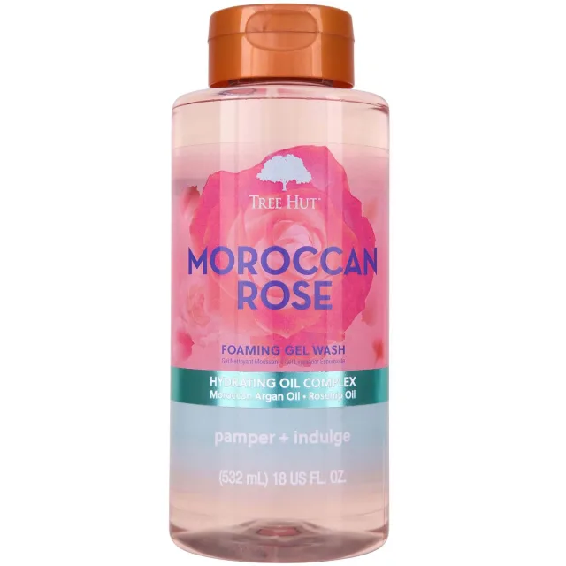 Tree Hut Foaming Gel Wash Moroccan Rose