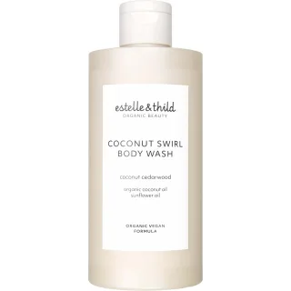 Estelle&Thild Organic Beauty Coconut Cedarwood Swirl Body Wash