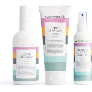Waterclouds Repair Shampoo & Hairmask & Intensive Repair Treatment