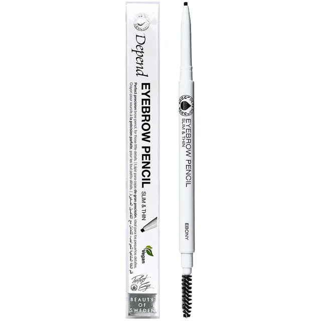 Depend Perfect Eye Eyebrow Pencil Slim & Thin Ebony