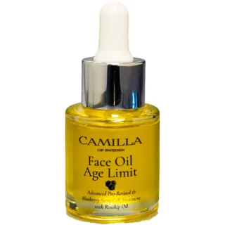 Camilla of Sweden Face Oil Age Limit