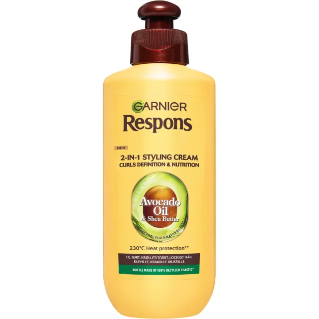 Garnier Respons 2-in-1 Styling Cream Avocado Oil & Shea Butter