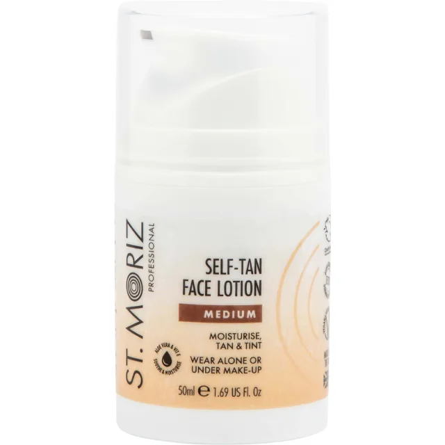 St Moriz Pro Self-Tan Face Lotion Medium