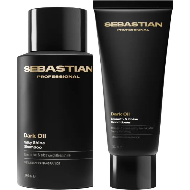 Sebastian Professional DarkOil Bundle Smooth and Shine Shampoo & Conditioner