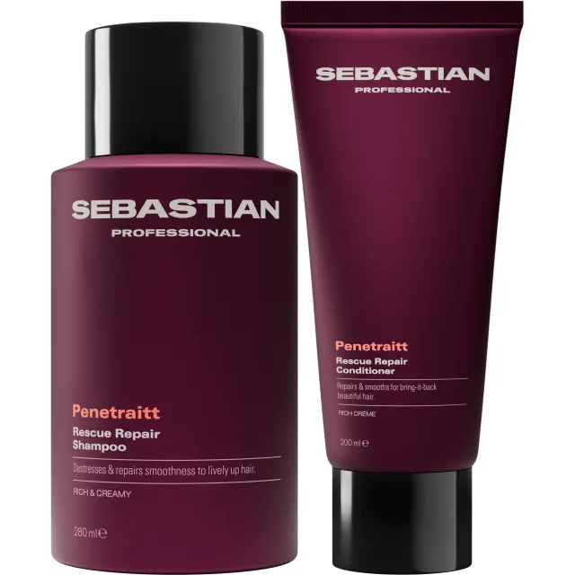 Sebastian Professional Penetraitt Bundle Rescue Repair Shampoo & Conditioner