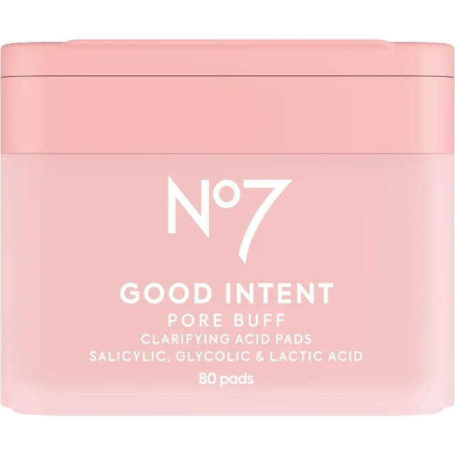 No7 Good Intent Pore Buff Clarifying Acid Pads