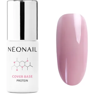 Neonail UV Gel Polish Cover Base Protein Nude Rose