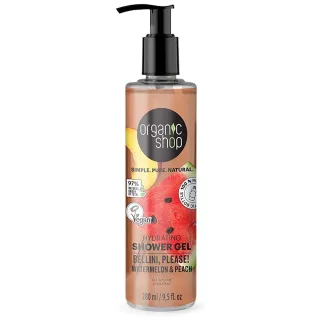 Organic Shop Hydrating Shower Gel Bellini please! Watermelon & Peach