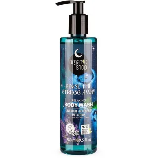 Organic Shop Sleeping Relaxing Body Wash Rinse The Stress Away