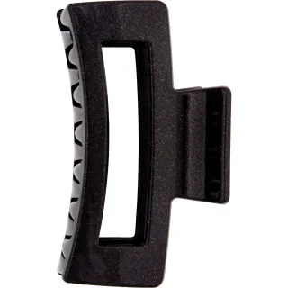 Dazzling Hair Clip Black Glitter