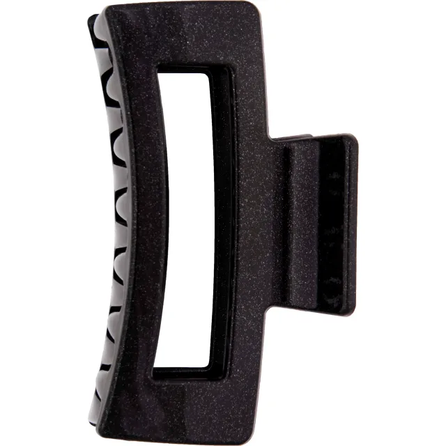 Dazzling Hair Clip Black Glitter