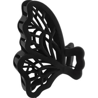 Dazzling Hair Clip Butterfly Black