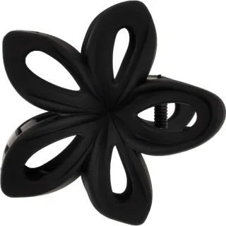 Dazzling Clip Flower Black