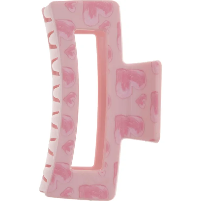 Dazzling Hair Clip Valentine Pink