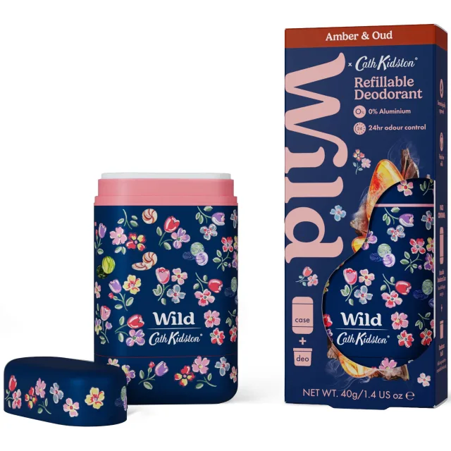 Wild Deo Stick Marble Case Amber & Oud