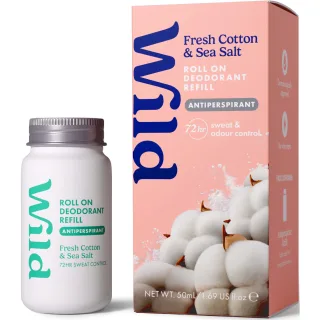 Wild Deo Roll On Refill Fresh Cotton Sea Salt