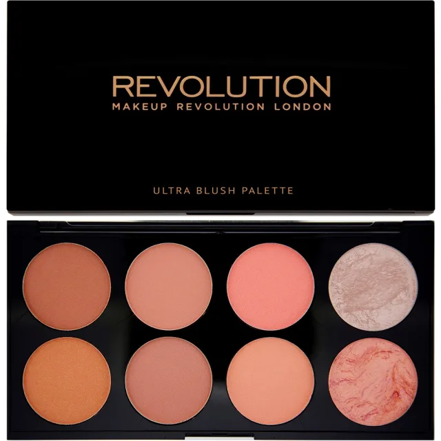 Revolution Beauty London Makup Revolution Ultra Blush Palette Hot Spice