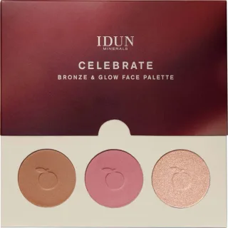 IDUN Minerals Celebrate Bronze & Glow Face Palette