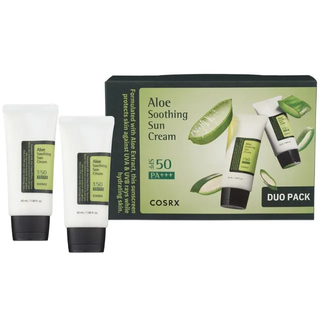 Cosrx Aloe Soothing Sun Cream Duo Pack