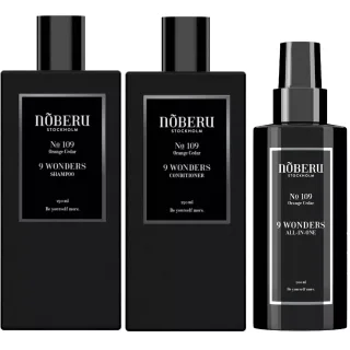 Nõberu Stockholm 9 Wonders Bundle Shampoo & Conditioner & All-in-one
