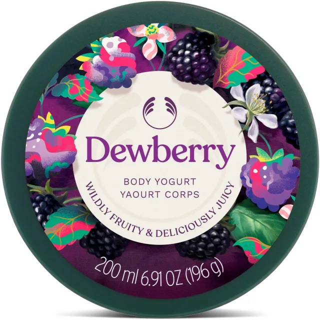 The Body Shop Dewberry Body Yogurt