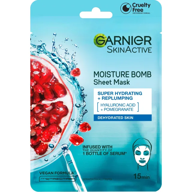 Garnier SkinActive Moisture Bomb Sheet Mask
