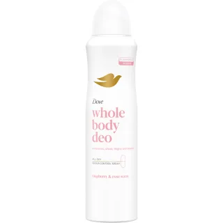 Dove Whole Body Deodorant Raspberry & Rose Deodorant Spray