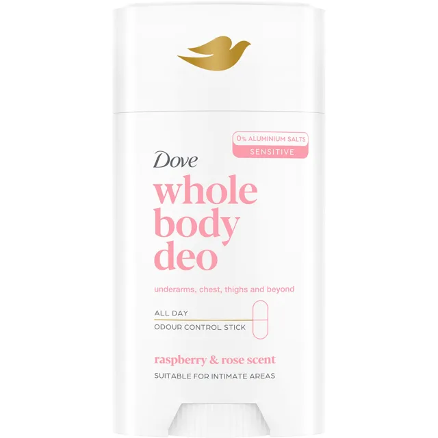 Dove Whole Body Deodorant Raspberry & Rose Deodorant Stick