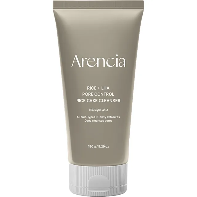 Arencia Rice + LHA Pore Control Rice Cake Cleanser