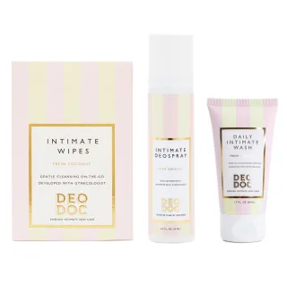 DeoDoc Intimate Hygiene Starter Kit Fresh Coconut