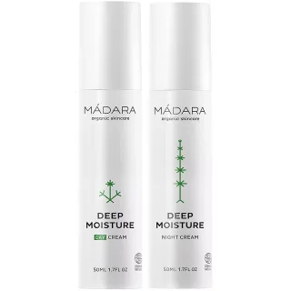 Mádara Deep Moisture Bundle Day Cream & Night Cream