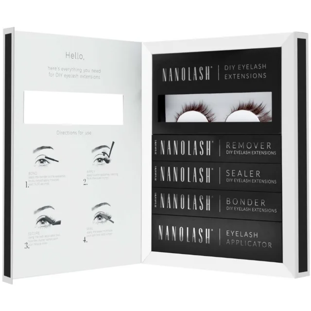 Nanolash Diy Starter Kit Brown Divine