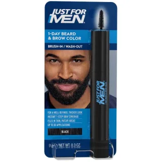 Just For Men Skägg- & Bryn färg Real Black