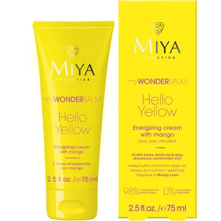 Miya myWONDERBALM Hello Yellow Energizing Cream Mango