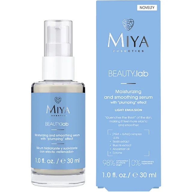 Miya BEAUTY.lab Moisturizing And Smoothing Serum Plumping Effect