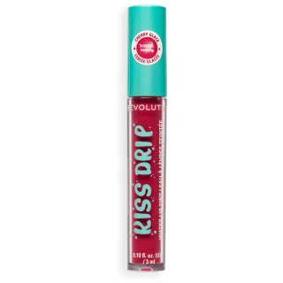 Revolution Beauty London Kiss Drip Water Lip Tint Cherry Glacé