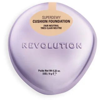 Revolution Beauty London Superdewy Cushion Foundation Fair Neutral