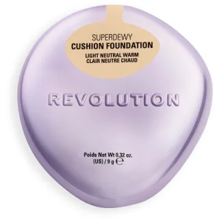 Revolution Beauty London Superdewy Cushion Foundation Light Neutral Warm