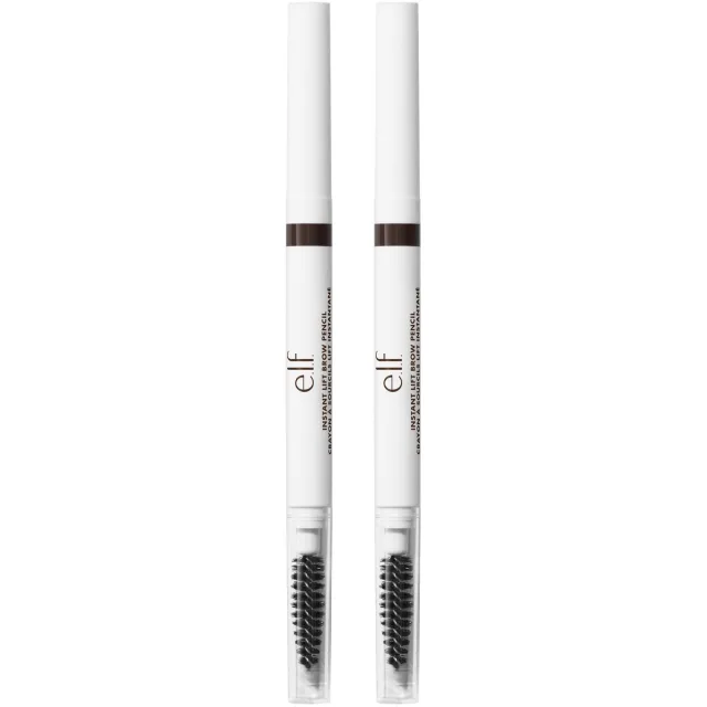 e.l.f. Instant Lift Brow Pencil 2-Pack Deep Brown
