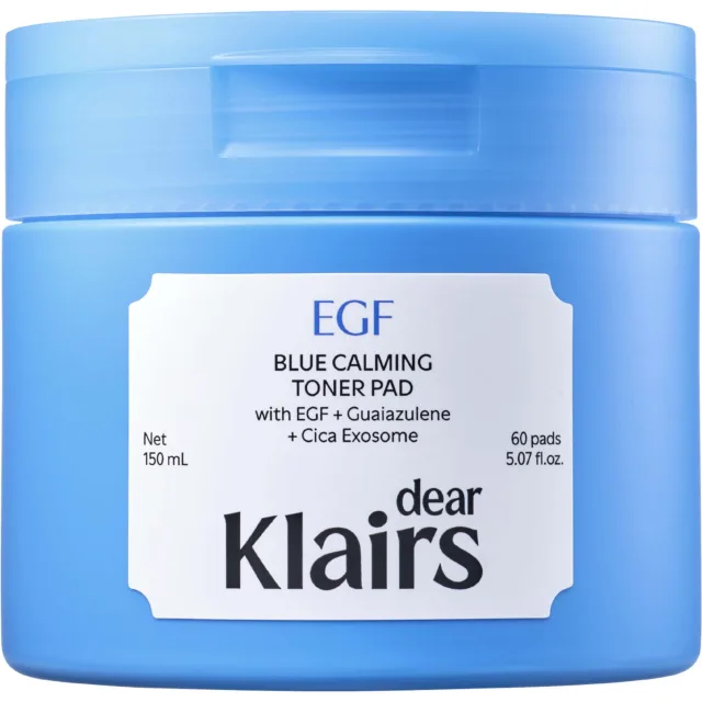 Klairs EGF Blue Calming Toner Pad