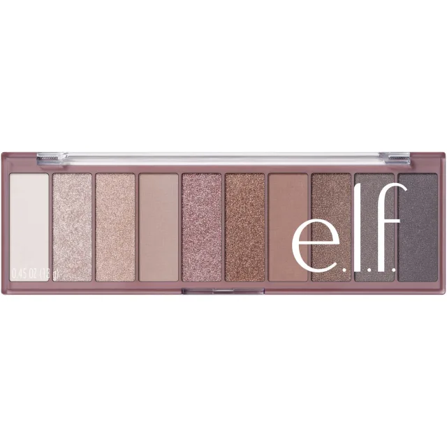e.l.f. Perfect 10 Eyeshadow Palette Nude Rose Gold