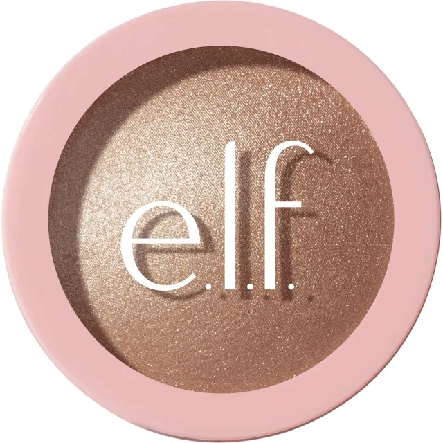 e.l.f. Glow Silky Powder Highlighter Flamingold