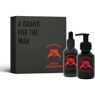 Beard Monkey Orange & Cinnamon Gift Set