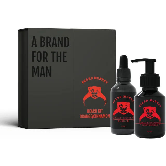 Beard Monkey Orange & Cinnamon Gift Set