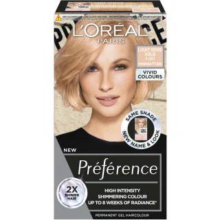 L'Oréal Paris Préférence Vivids Light Rose Gold