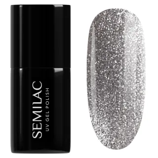 Semilac UV Gel Polish Silver Magnetic