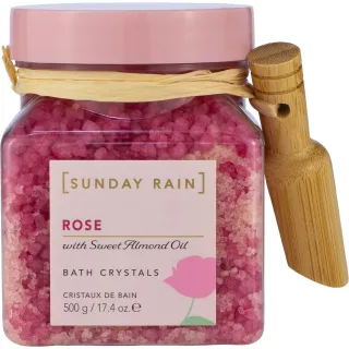 Sunday Rain Bath Crystals Rose