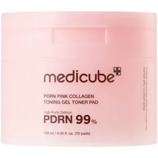 Medicube PDRN Pink Collagen Toning Gel Toner Pad