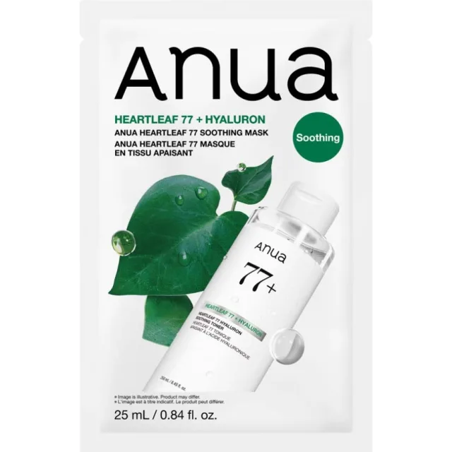 ANUA Heartleaf 77 Soothing Sheet Mask